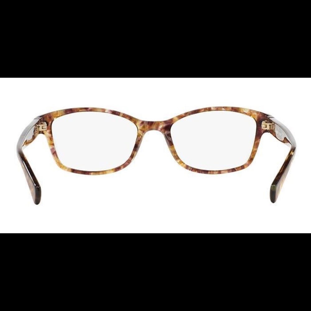 🆕 2pc Set Brown COACH Confetti 51mm Frames + Black Leather Case NWT - Picture 6 of 16